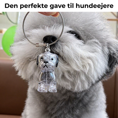 Pelsminde™ – Nøglering Med Din Hunds Ægte Pels
